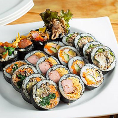 店長自慢のキンパの写真