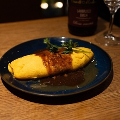 肉オムレツ