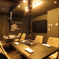 焼肉店の温かみある雰囲気でのリラックスタイムを♪