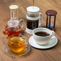 こだわりの期間限定ドリンクもあり◎