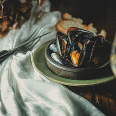 ムール貝の白ワイン蒸し