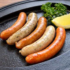 5種バラエティ粗挽きウインナー