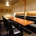 6名様個室を2部屋ご用意。繋げて14名様向けの個室としてご利用することも可能です。ご予約の際は蜀留香コース等と併せてご利用ください。