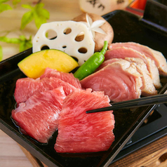 鮪の鉄板焼き