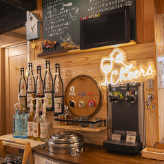 当店のセルフ飲み放題となっています。宴会やパーティー、女子会にもおすすめとなっています！
