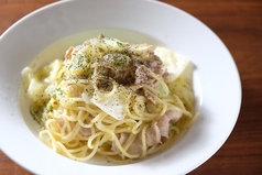 【PASTA】　塩麹漬の豚肉とキャベツのパスタ