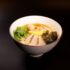 鯛の冷かけうどん