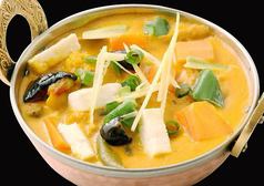 A.野菜カレー Vegetable Curry
