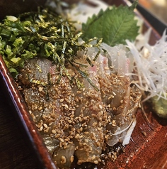 魚の胡麻醤油和え