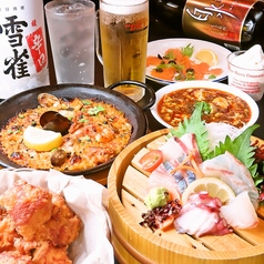 坊っちゃんフードホールのコース写真