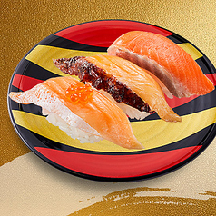 3種のサーモン食べ比べ