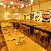 木のぬくもりを感じるアットホームな店内☆