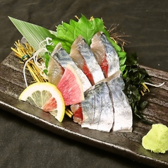 活〆鯖の刺身