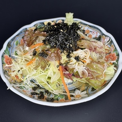 韓国海苔のチョレギサラダ