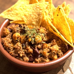 Chili Beans with Tortilla Chips チリコンカン