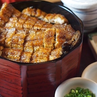 こだわりのうなぎを是非。