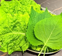 包み野菜盛り合わせ