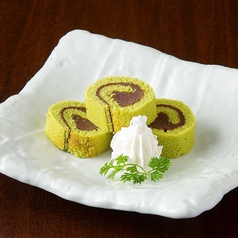 西通りプリンロールケーキ抹茶