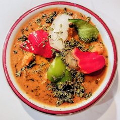 野菜とハーブのチキンカレー
