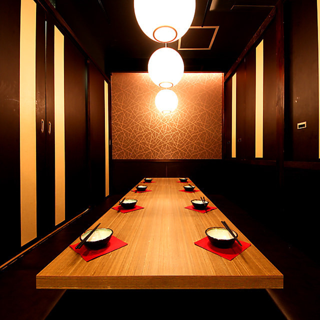 全席個室◎プライベートな空間をご提供いたします。