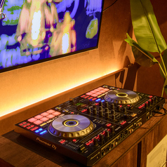 DJブースあり♪