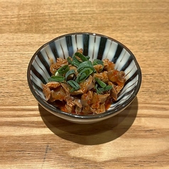おつまみ砂肝旨辛ポン酢