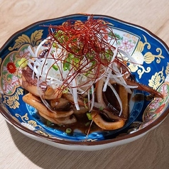 イカのバター炒め