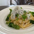 料理メニュー写真&nbsp;ふんわり釜揚げしらすと白ごまのペペロンチーノスパゲッティ