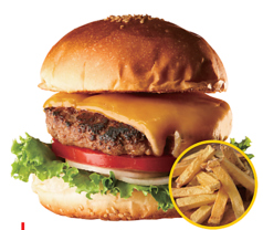 レッドチェダーチーズバーガー