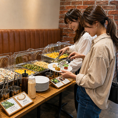 様々なライフスタイルで楽しめるビュッフェをご用意☆