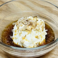 クリームチーズのポン酢がけ