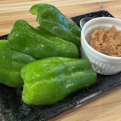 肉みそ冷やしピーマン