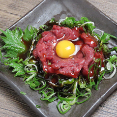 さくらユッケ/馬刺し