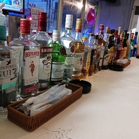 豊富なドリンクをご用意してます。