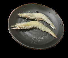 有頭エビ塩焼き　2尾