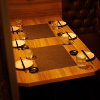 完全個室完備でご宴会も安心◎