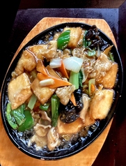 鉄板揚げ豆腐