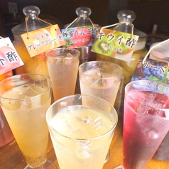 【健康的なドリンク】色んな果実のお酢ドリンク