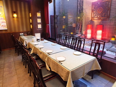 光庭付の大個室