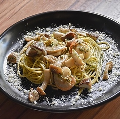 ホタテときのこ