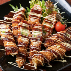 アスパラ肉まきフライ(二本)/(一本)