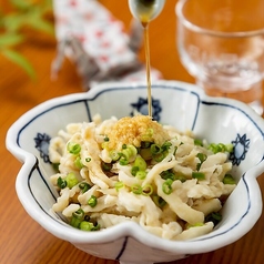 博多地鶏の皮酢