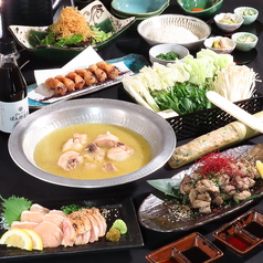 水炊き うちょうてん 小倉本店のコース写真