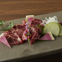 『熊本」馬刺し　霜降り刺し