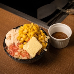 焼きとうもろこしカレーもんじゃ/明太じゃがバターもんじゃ 各