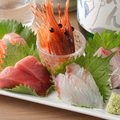 料理メニュー写真&nbsp;お造り5種盛り合わせ　1人前