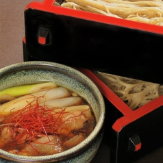 辛肉つけ汁蕎麦