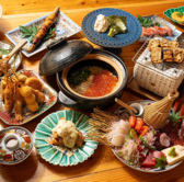 四季折々の新鮮な食材を贅沢に使った創作料理が当店の魅力。季節の味覚をぜひご堪能ください。