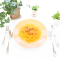 料理メニュー写真 チーズたっぷり濃厚カルボナーラ