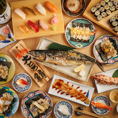 【個室完備】炉端焼きとつまみ寿司と日本酒 すご六 品川店のコース写真